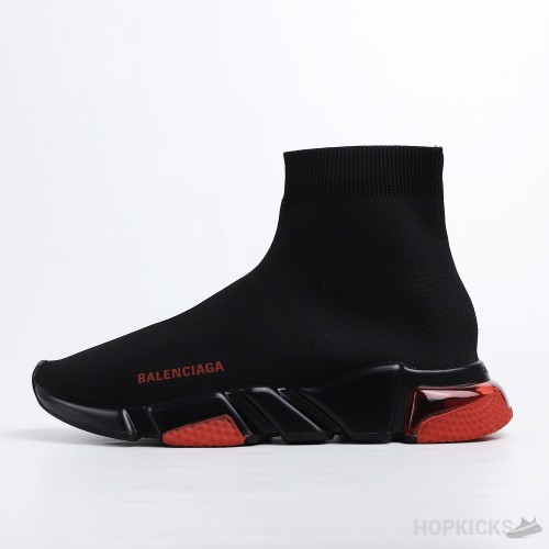 Balenciaga Speed Clear Sole Red (Dot Perfect)